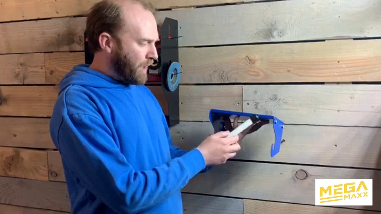 Blue Roll Paper Towel Dispenser