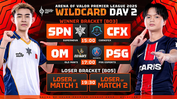 การแข่งขัน RoV นานาชาติ APL 2025🏆 | รอบ Wildcard Day 2