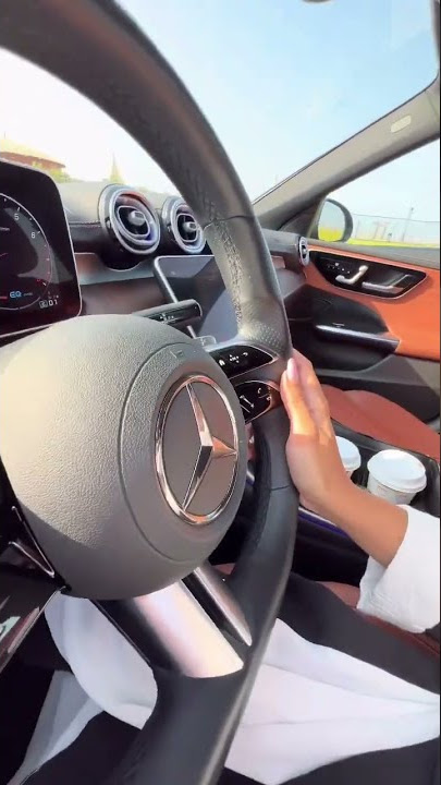 Driving your dream with Mercedes C200💙 #mercedes #c200