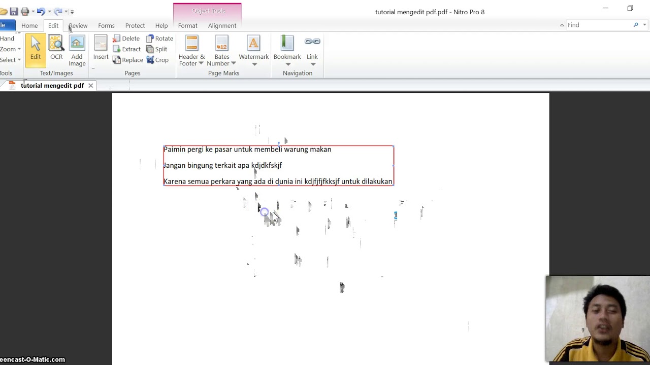 Tutorial Mengedit PDF dengan Nitro Pro 8 - YouTube