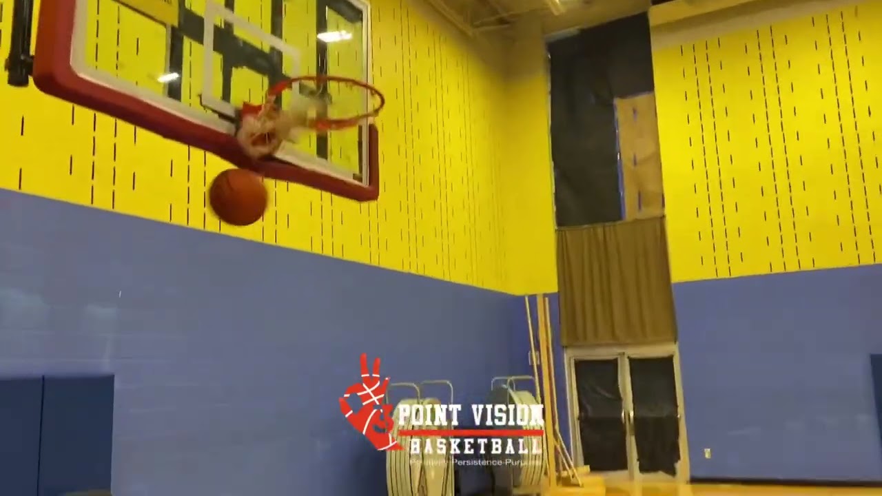 Basketball Training with 3 Point Vision