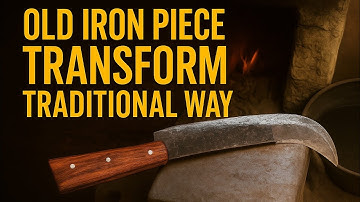 Watch This Scrap Turn into a Razor-Sharp Knife!