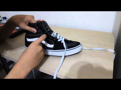 How To Lace Sk8 Hi&rsquo;s and Vans Eras/Authentics