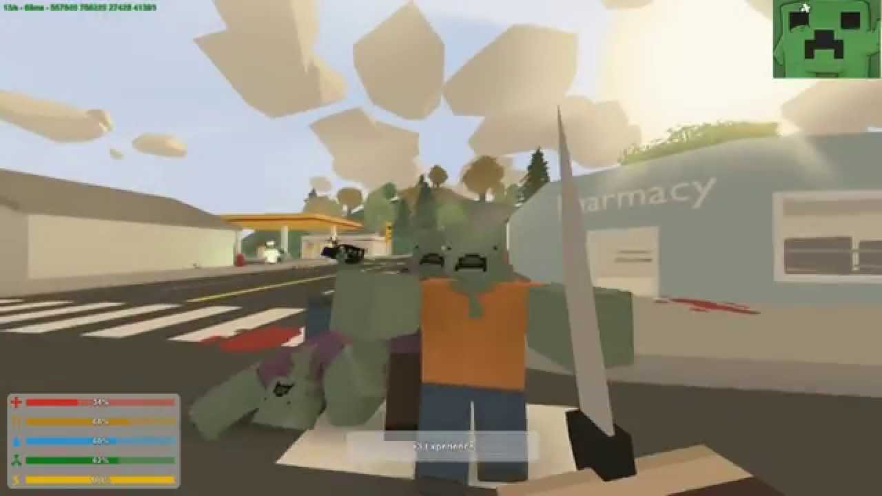 Прохождение Unturned {3.10.7.5} - Долгая ночь #1