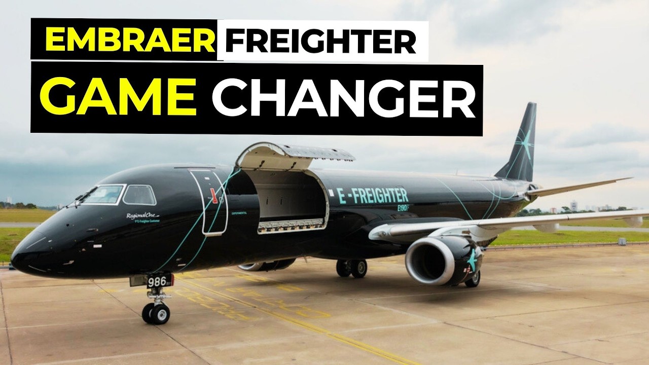 After the C-390 success, Embraer accelerates E190 Freighter sales and leasing options for buyers