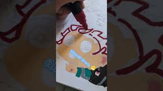 drawing demon slayer characters but chibi pt.1#demonslayerdrawing
