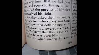 John 9:16-32 The Blind Man And His Parents Are Closely Questioned.♡♡♡