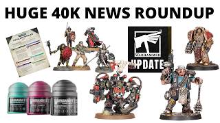 Big Warhammer 40K News Round Up Reveals, Releases, Teasers And More