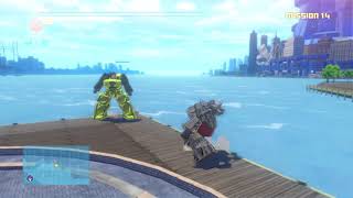 TRANSFORMERS: Devastation grimlock vs longhaul and mixmaster