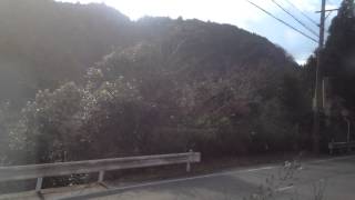 関西本線 車窓 亀山→柘植/ キハ120 亀山1214発