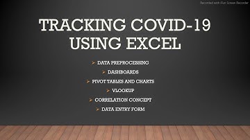 Covid-19 data set | Analysis and project using Excel | Team 5 | FDS