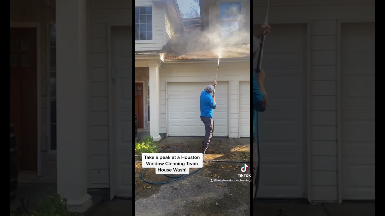 House Wash with Houston Window Cleaning Team