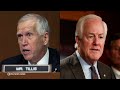 Senators question Blanche on Trump loyalty, Jan. 6 cases and Epstein files