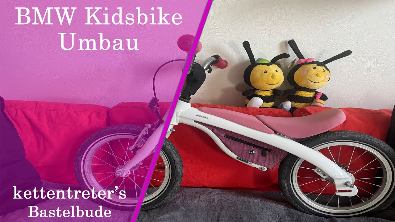 Laufrad Das Man Zum Fahrrad Umbauen Kann BMW Kidsbike - Umbau vom Laufrad zum Fahrrad - YouTube