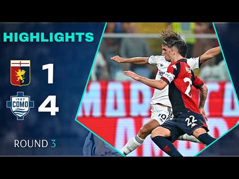 Video Genoa - Como | 1-4 | Highlights | Serie A 2026-27 | genoa como
