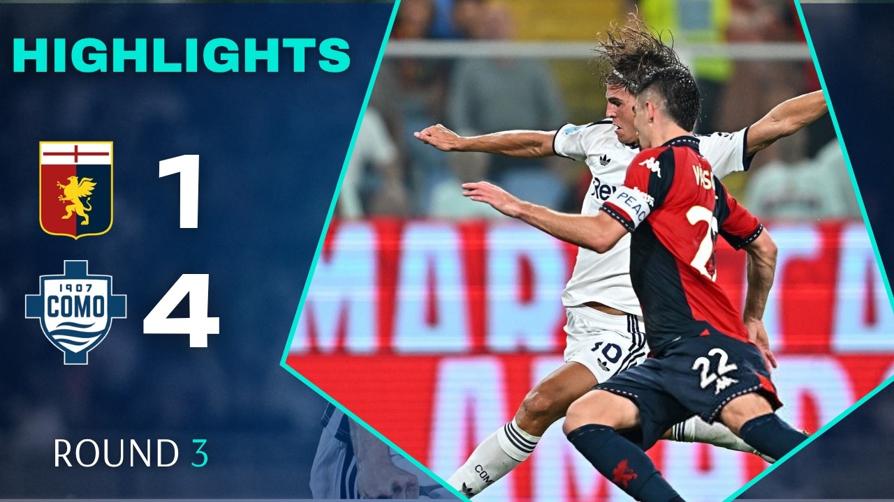 Genoa - Como | 1-4 | Highlights | Serie A 2026-27 | genoa como