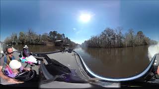Caddo Boat run from Uncertain Texas to State Park