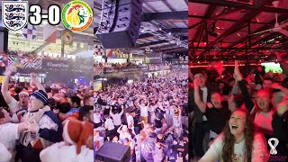 Completely Crazy England Fan Reactions To 3-0 Win Against Senegal At The World Cup (Round of 16)