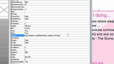 tutorial how to pass flashvars to a shockwave object in Powerpoint 2010