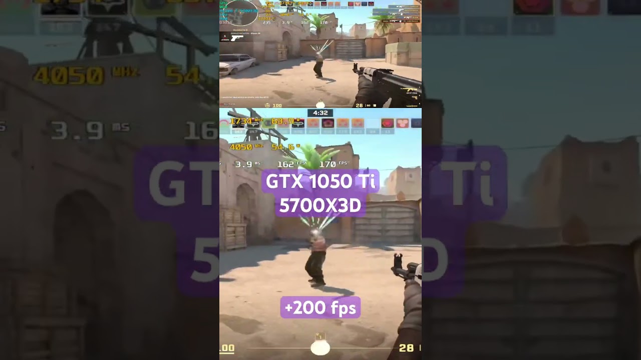 Counter-Strike 2 : GTX 1050 Ti in 2025