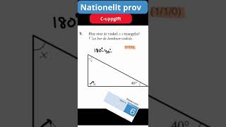 Nationellt Prov matematik tips tricks prov exam skola utbildning matte maths education