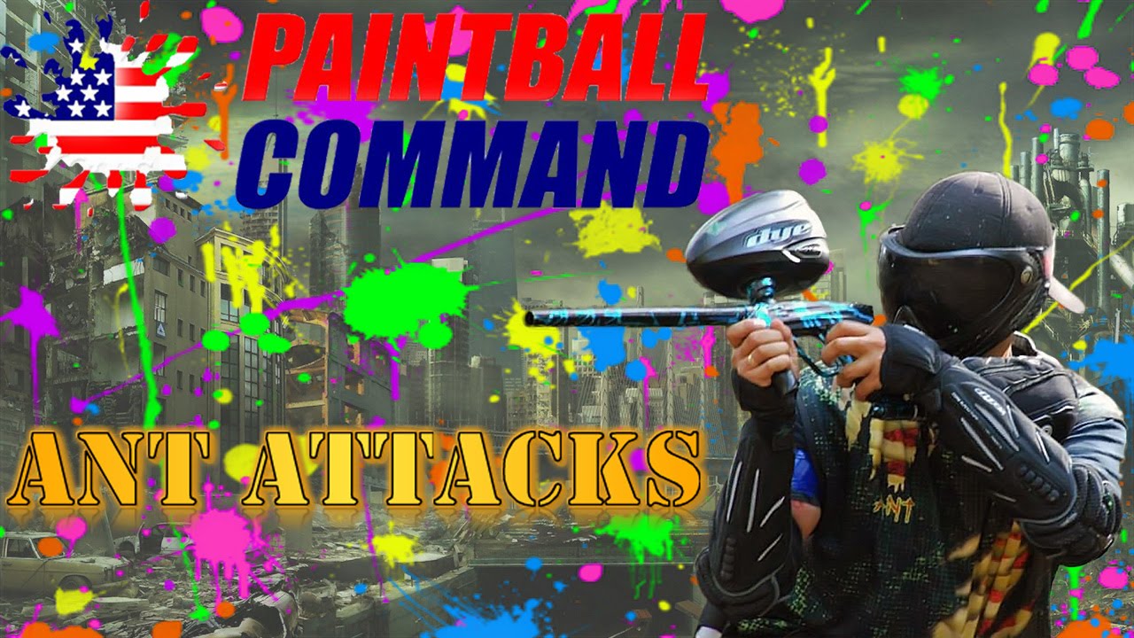 Ant Attacks at Paintball Command YouTube