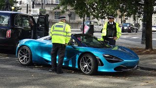 Supercars in London October 2023