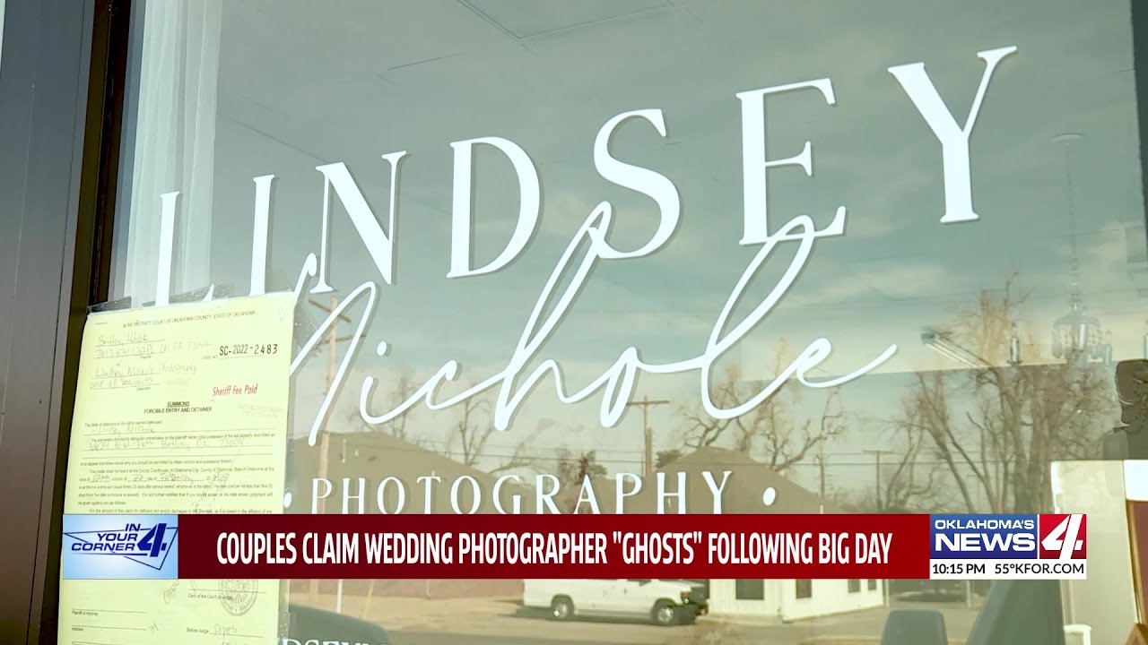 Oklahoma wedding photographer accused of ‘ghosting’ clients after ceremonies