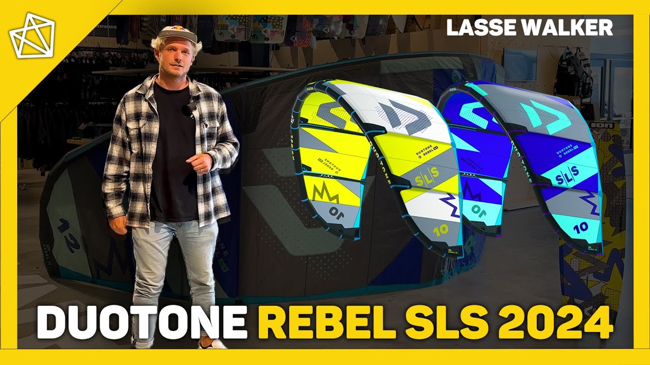 New Duotone Rebel SLS 2024 Featuring Lasse Walker | Kitemana