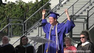 Student speaker @ WSHS 2023 graduation