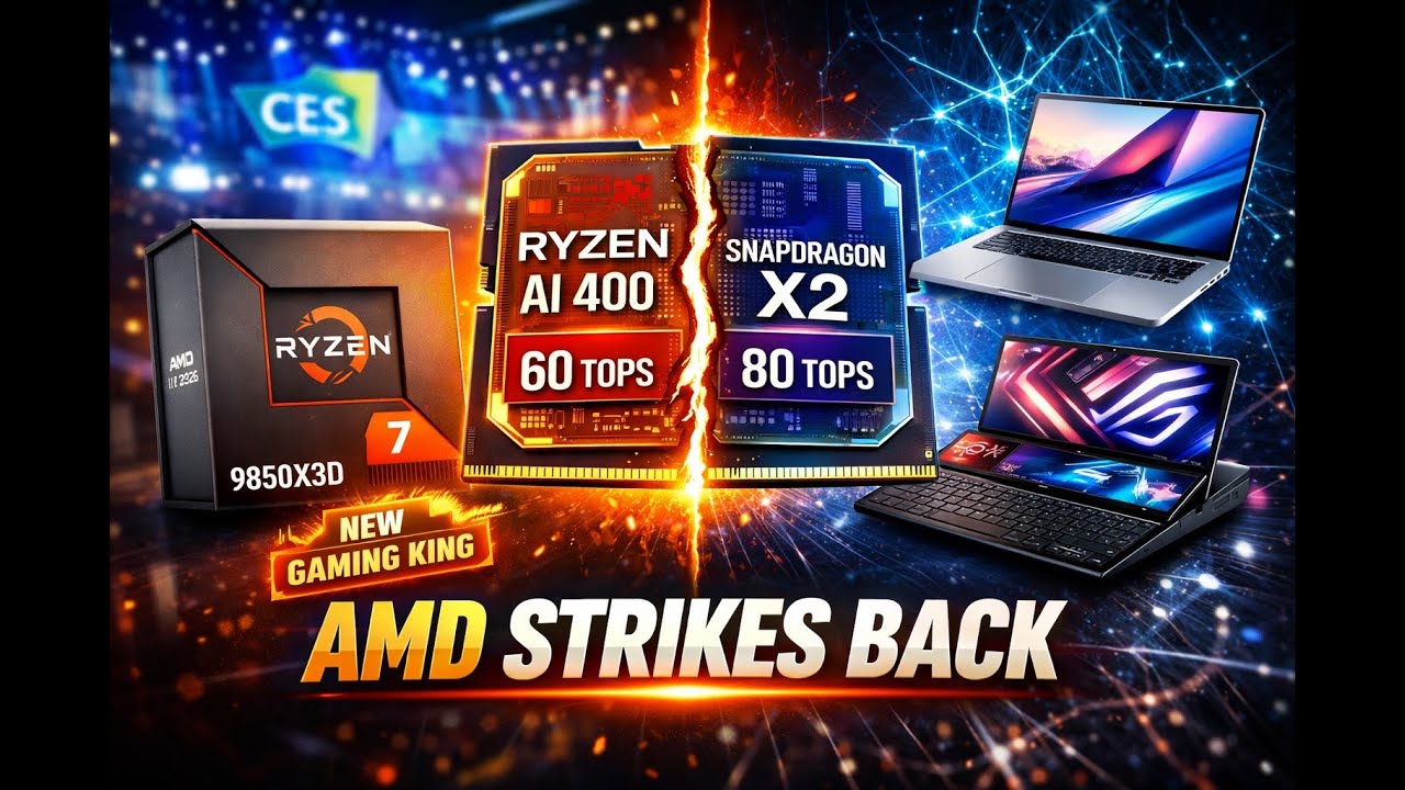 Новый король игр? AMD Ryzen 9850X3D и 40-ядерный «монстр» APU!