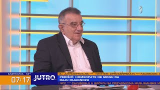 JUTRO - Perišić: "Homeopate su kursadžije, ne verujte im" | PRVA