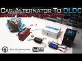 How to Operate Car Alternator Via BLDC Controller without Second 12 Volt Battery