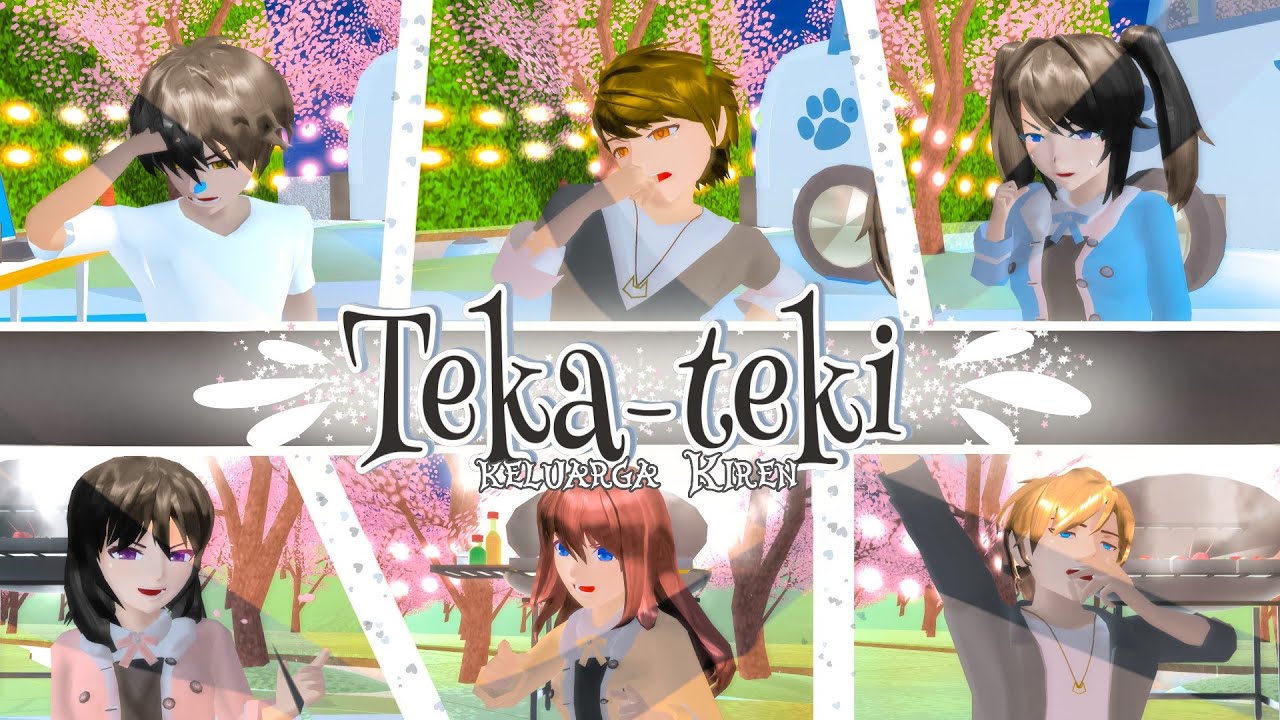 CAMPING STORY || KELUARGA KIREN || DRAMA SAKURA SCHOOL SIMULATOR