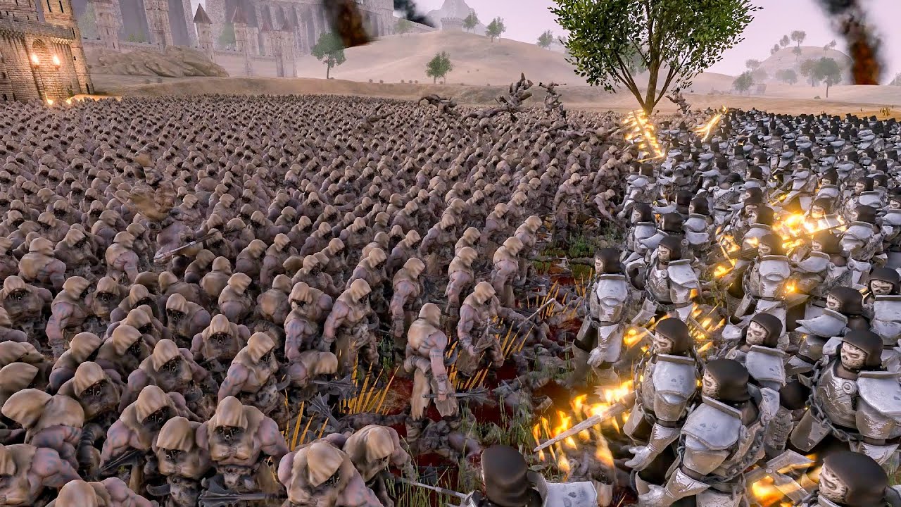 21 000 Wild Mans VS 19 000 Soul Tyrants - UEBS 2 - ULTIMATE EPIC BATTLE SIMULATOR 2