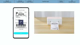Phomemo PM-241BT Tutorial: How to Setup Labelife App & Connect with Label Printer 241BT丨Setup Guide Profile