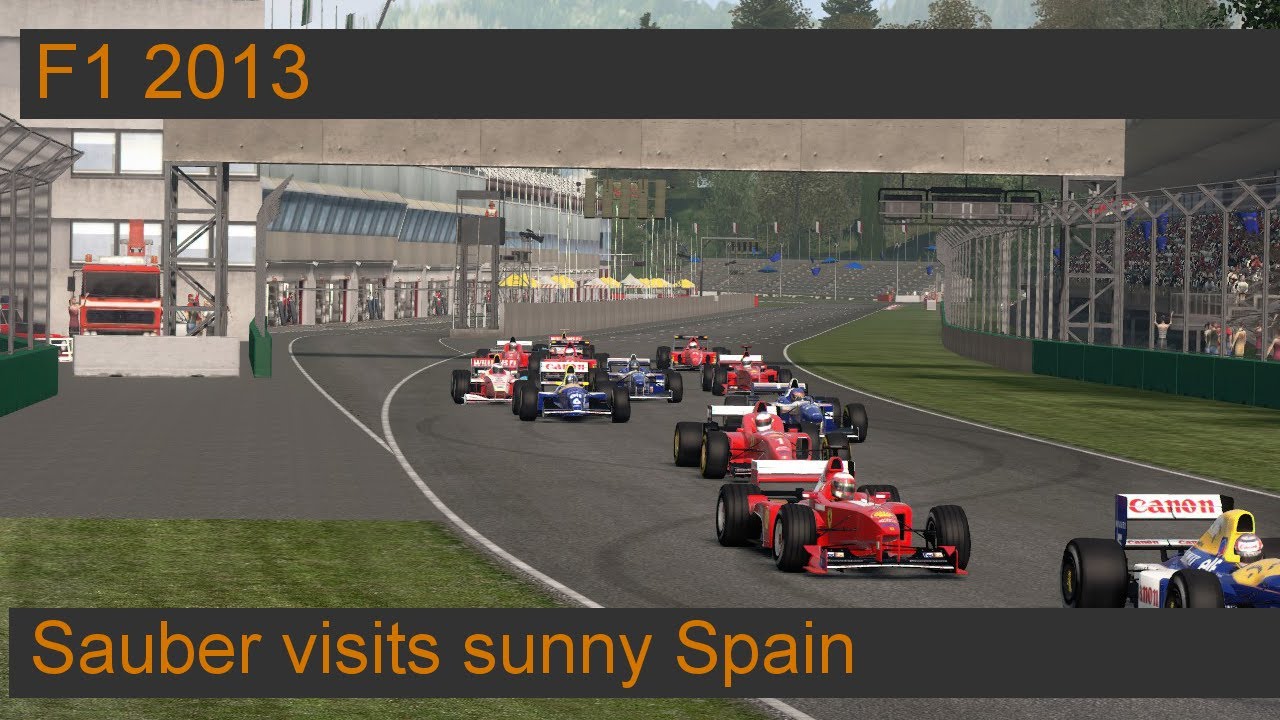 F1 2013: Sauber takes a trip to sunny Spain