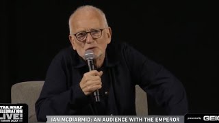 Ian McDiarmid says "I love Democracy" at SWC 2022