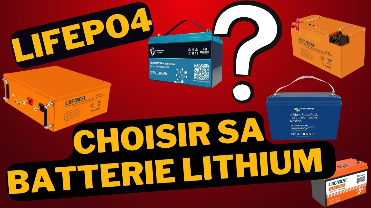 Batterie Lithium CampingCar Ultimatron, Creabest, Victron ? YouTube