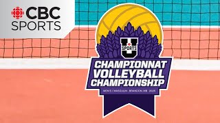 U Sports Men's Volleyball Championships: Western Mustangs (7) vs Windsor Lancers (6) | #CBCSports