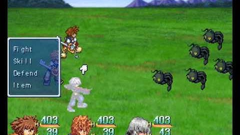 My kingdom hearts game RPG maker