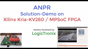 Logictronix ANPR -Smart Parking Demo with Xilinx Kria-KV260