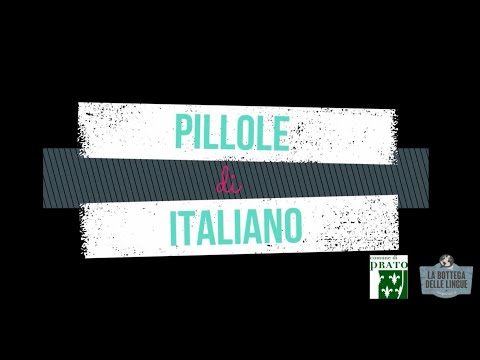 Pillole di italiano 1 - Ordinare e chiedere