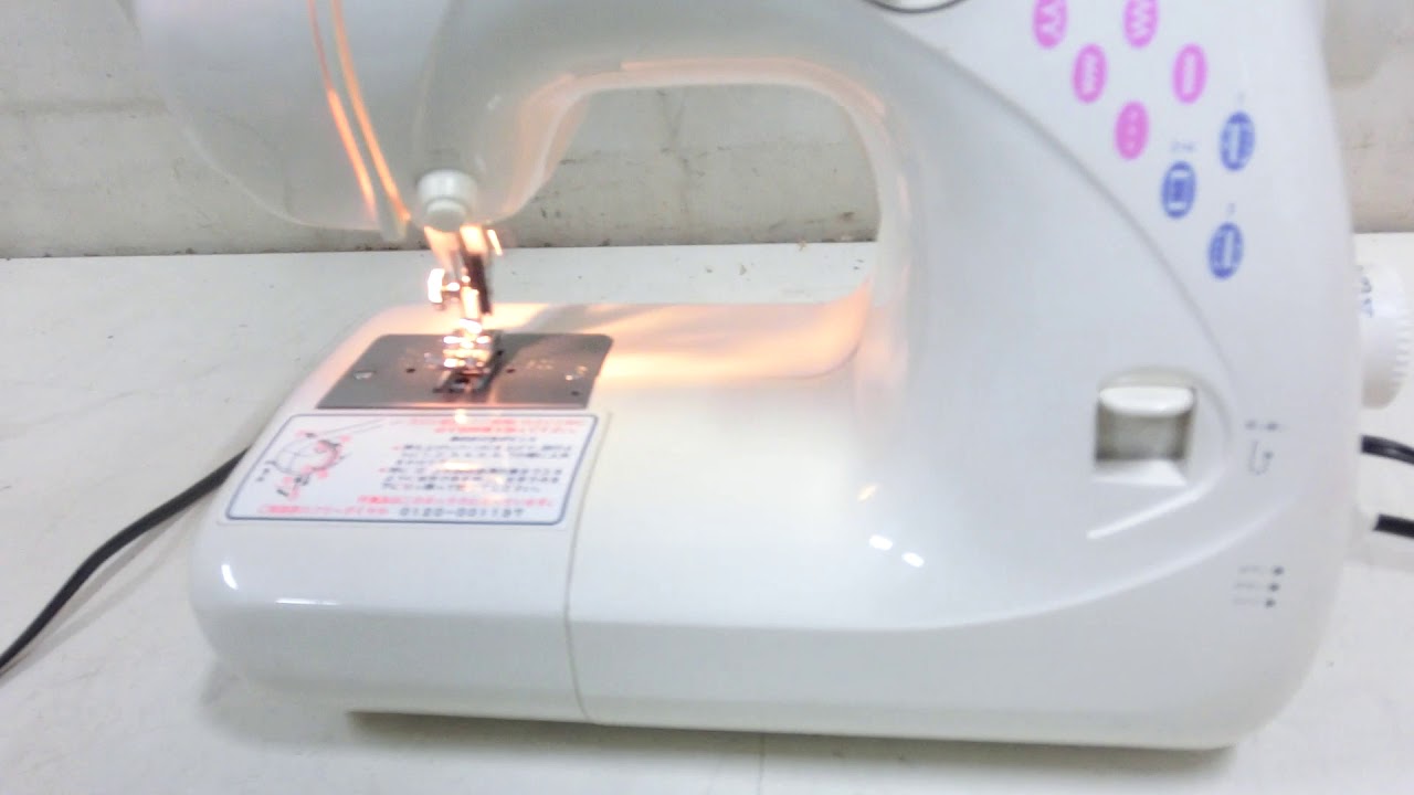 JAGUAR ジャガー ミシン MS-02 元箱有 一部動作OK N5813 - YouTube JAGUAR ジャガー ミシン MS-02 元箱有 一部動作OK N5813 - YouTube