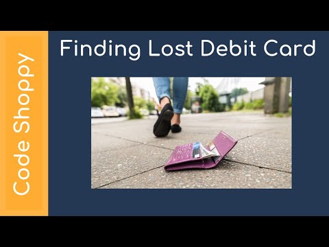 Finding Lost Debit Card Security Based Mobile App