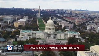 Government shutdown enters day 6