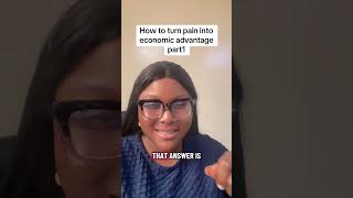 How to convert your pain into economic advantage!! Walk with me #motivation