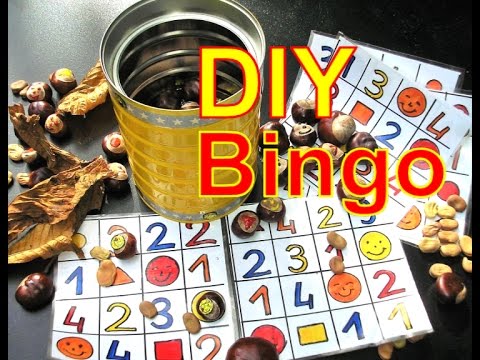 Mit Kindern Basteln Chestnut Kastanien Smiley Bingo Selber Machen Diy Youtube