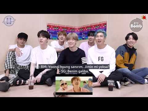 [Türkçe Altyazılı] [BANGTAN BOMB] 'Dynamite' MV Reaction