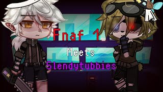 Fnaf 1 meets Slendytubbies || Fnaf AU ||